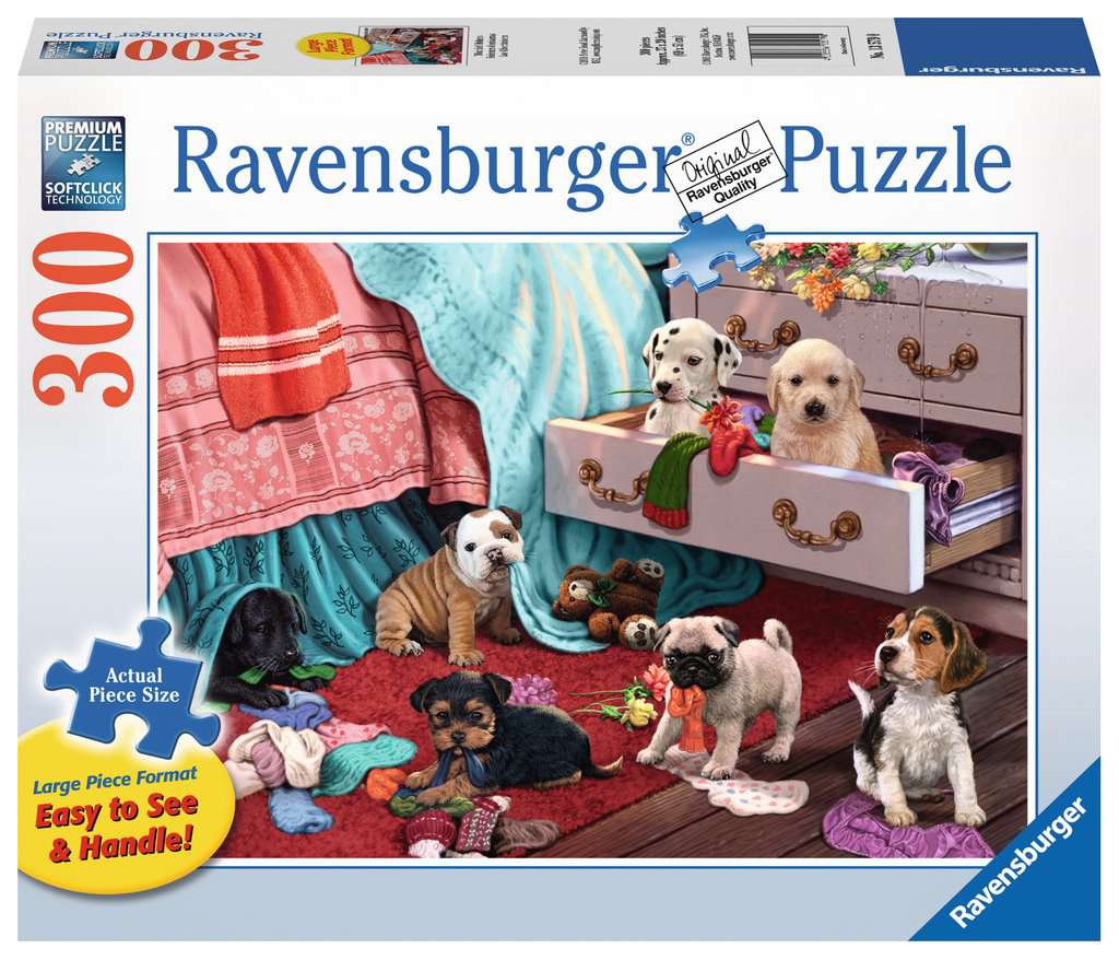 Ravensburger 13579: Mischief Makers (300 Large Piece Jigsaw Puzzle)