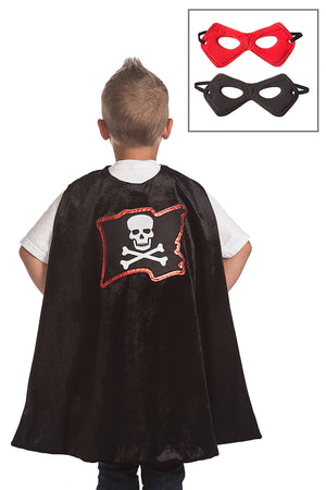 Pirate Cape And Mask Set Ages 3-8-Kidding Around NYC