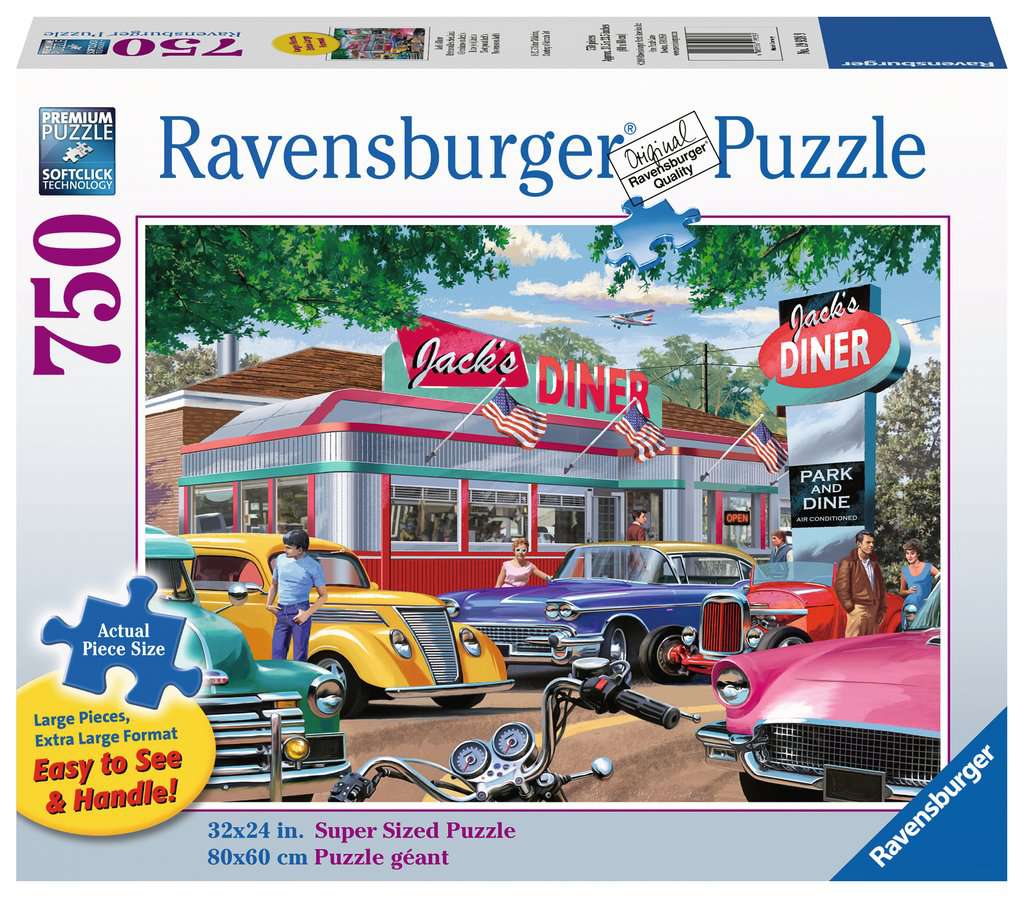 Ravensburger 19938: Meet You at Jacks (750 Piece Jigsaw Puzzle)