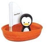 Plantoys Sailing Boat-Penguin-Kidding Around NYC