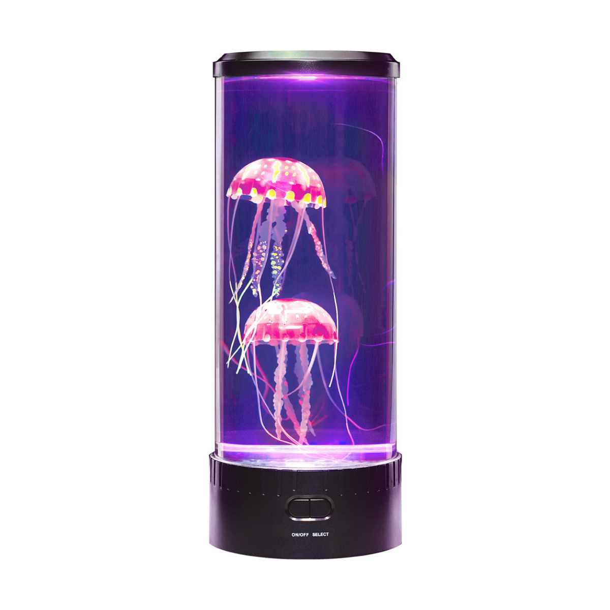 Electric Jellyfish Mood Light - Plugs In (Dimensions: 14"High x 5"Round)