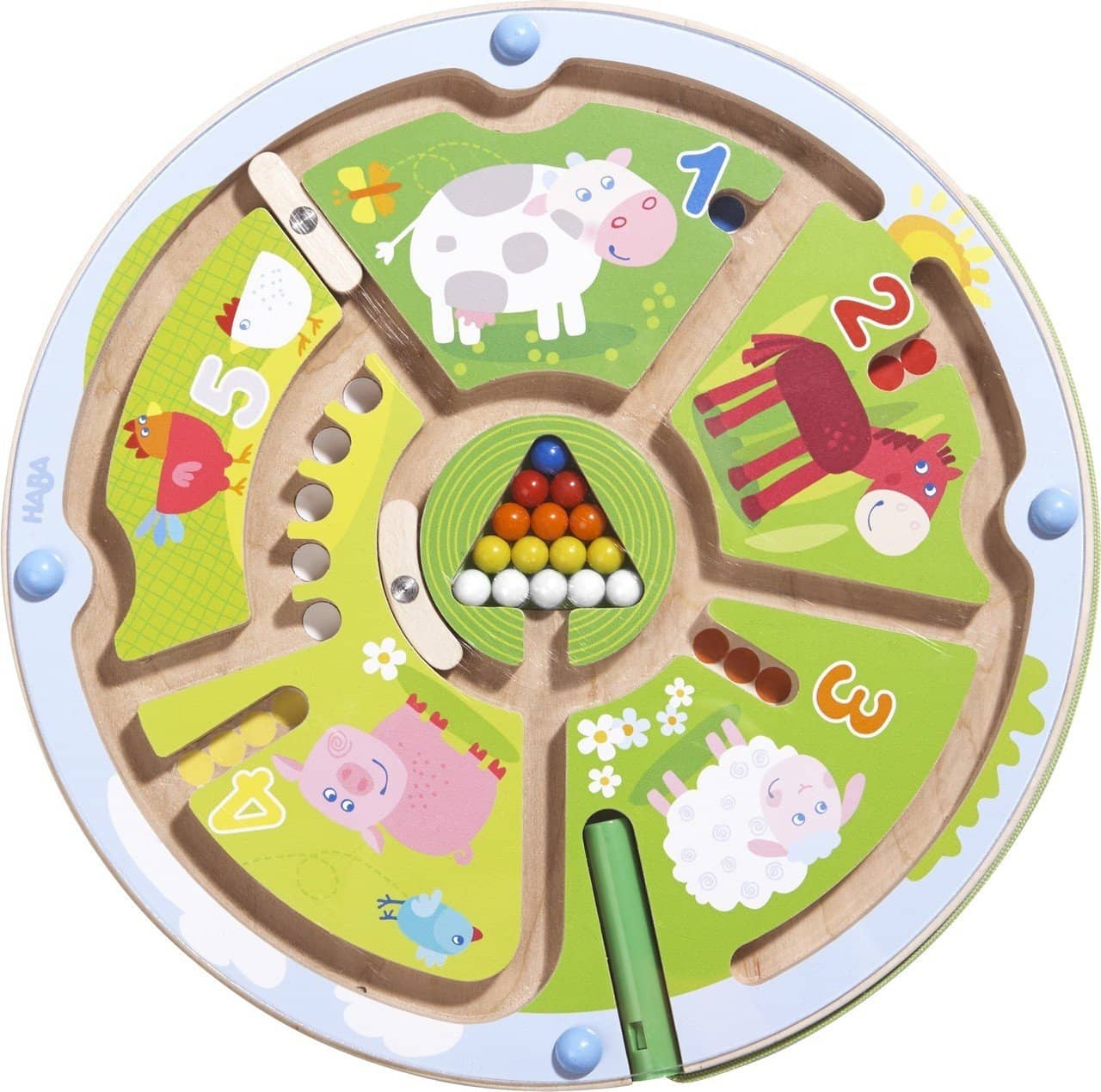 NUMBER MAZE MAGNETIC GAME