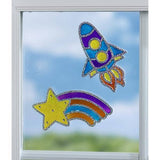 Outer Space Window Art Arts & Crafts