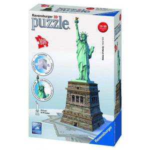 Ravensburger Statue of Liberty 120 Piece 3D Jigsaw Puzzle