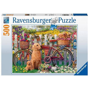 Ravensburger 15036: Cute Dogs (500 Piece Jigsaw Puzzle)-Kidding Around NYC