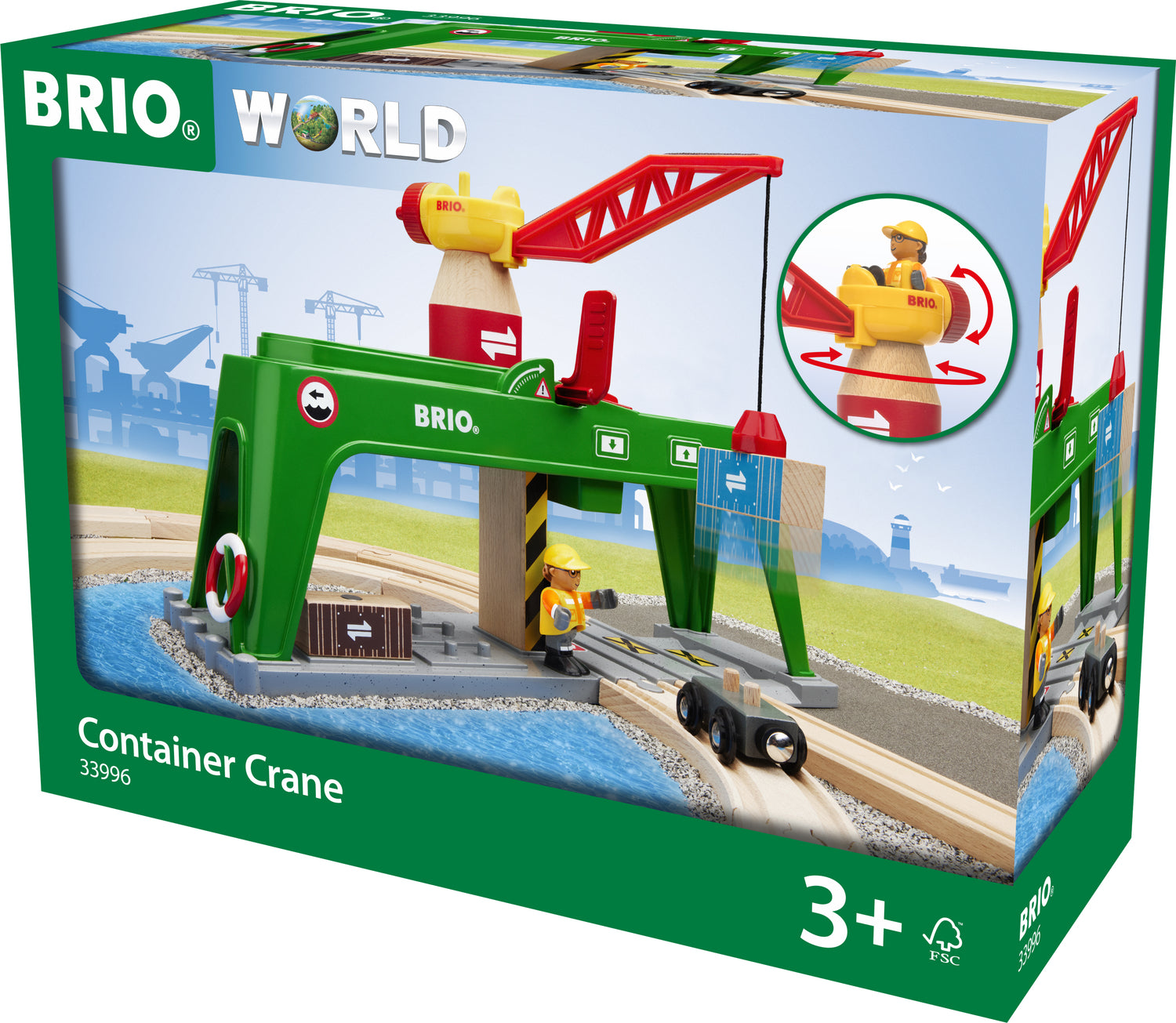 BRIO 33996 Container Crane NEW 2022
