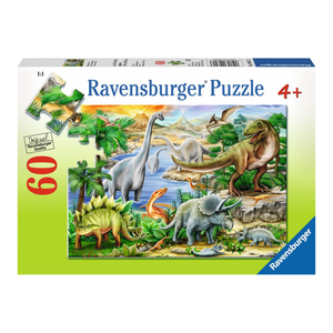 Ravensburger 09621 Prehistoric Life (60 Piece Puzzle)