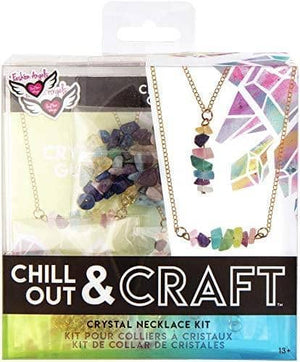 Chill Out & Craft Crystal Necklace Kit-Kidding Around NYC