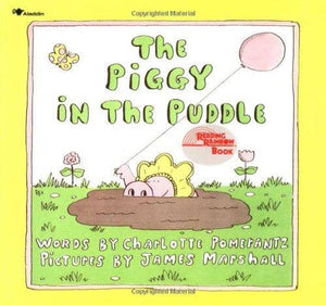 The Piggy In The Puddle ( Board Book)-Kidding Around NYC