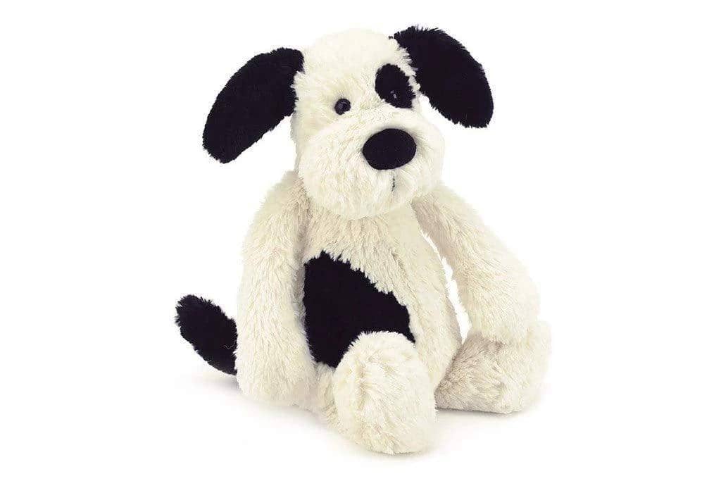 Black & Cream Puppy Medium Bashful-Kidding Around NYC