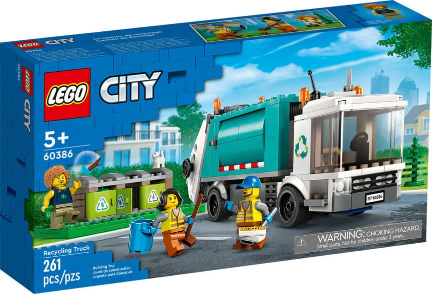 LEGO CITY 60386 Recycling Truck
