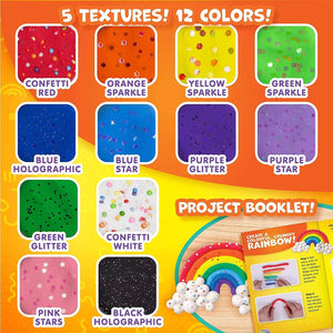 Mixy Squish 12 Pack Rainbow Arts & Crafts