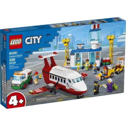 LEGO 60261: City: Central Airport (286 Pieces) Ages 4+