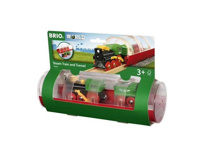 BRIO 33892 STEAM TRAIN & TUNNEL
