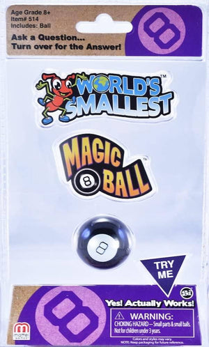 Worlds Smallest Magic 8 Ball-Kidding Around NYC