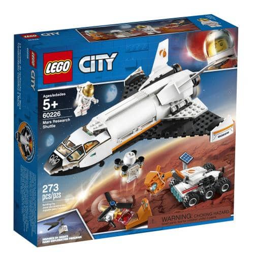 LEGO 60226: City: Mars Research Shuttle (273 Pieces)