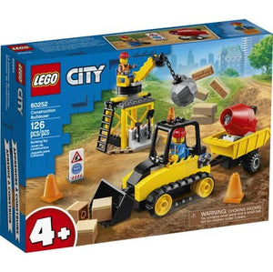 LEGO 60252: City: Construction Bulldozer (126 Pieces)