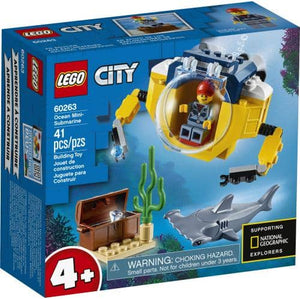 LEGO 60263: City: Mini Ocean Submarine (41 Pieces)