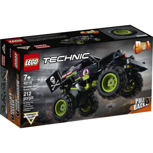 LEGO 42118: Technic: Monster Jam Grave Digger (212 Pieces)