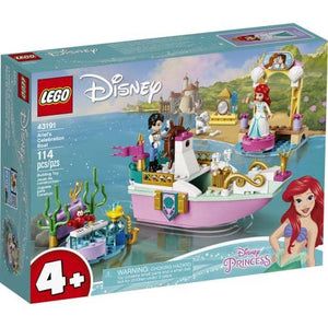 LEGO 43191: Disney Princess: Ariels Celebration Boat Ages 4+ (114 Pieces)