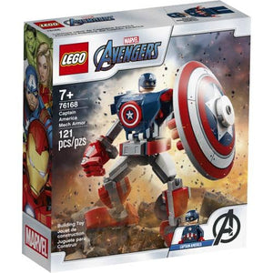 LEGO 76168: Marvel Avengers: Captain America Mech Armor (121 Pieces)
