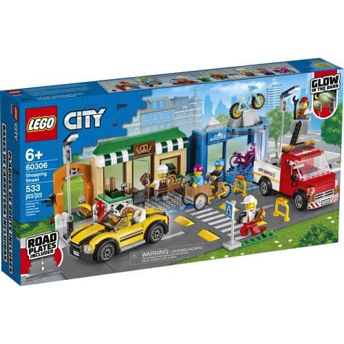 LEGO 60306: City: Shopping Street (533 Pieces)
