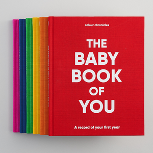 The Baby Book Of You Orange Infant