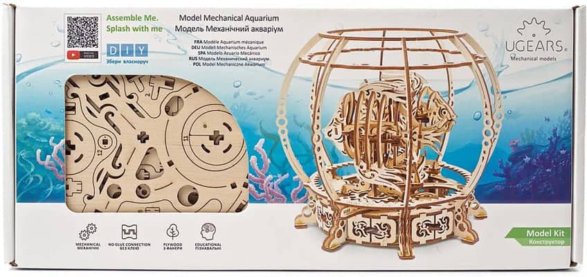 UGears Model Mechanical Aquarium