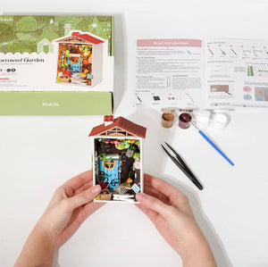 DIY Miniature House Kit: Borrowed Garden
