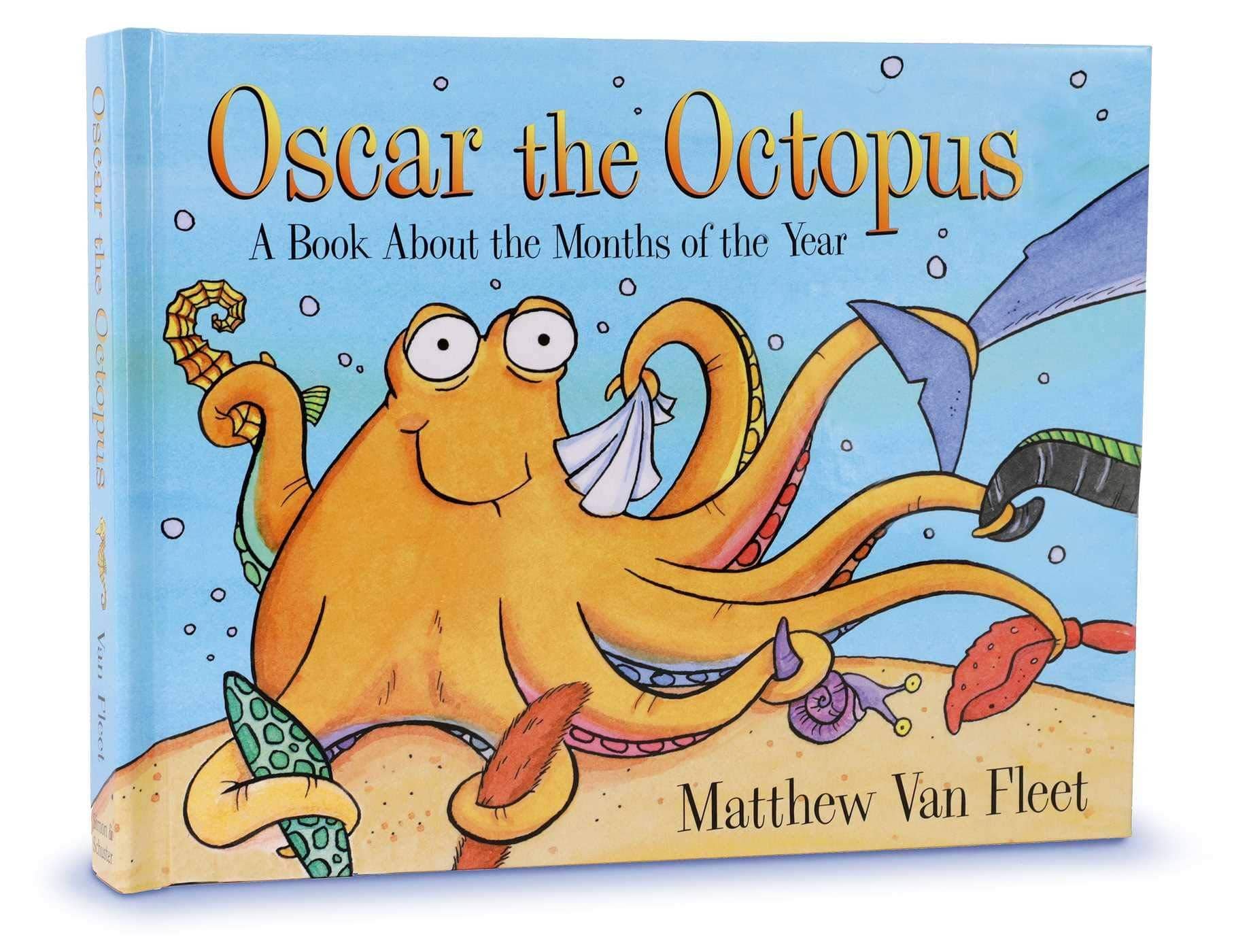 Oscar The Octopus (Board Book)-Kidding Around NYC
