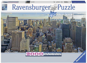 Ravensburger 16708: View Over New York (2000 Piece Panorama Jigsaw Puzzle)-Kidding Around NYC
