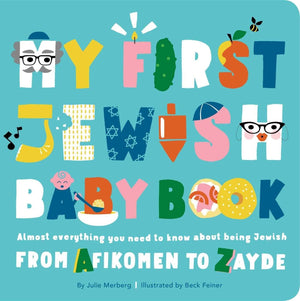 My First Jewish Baby Book (Board Book)-Kidding Around NYC