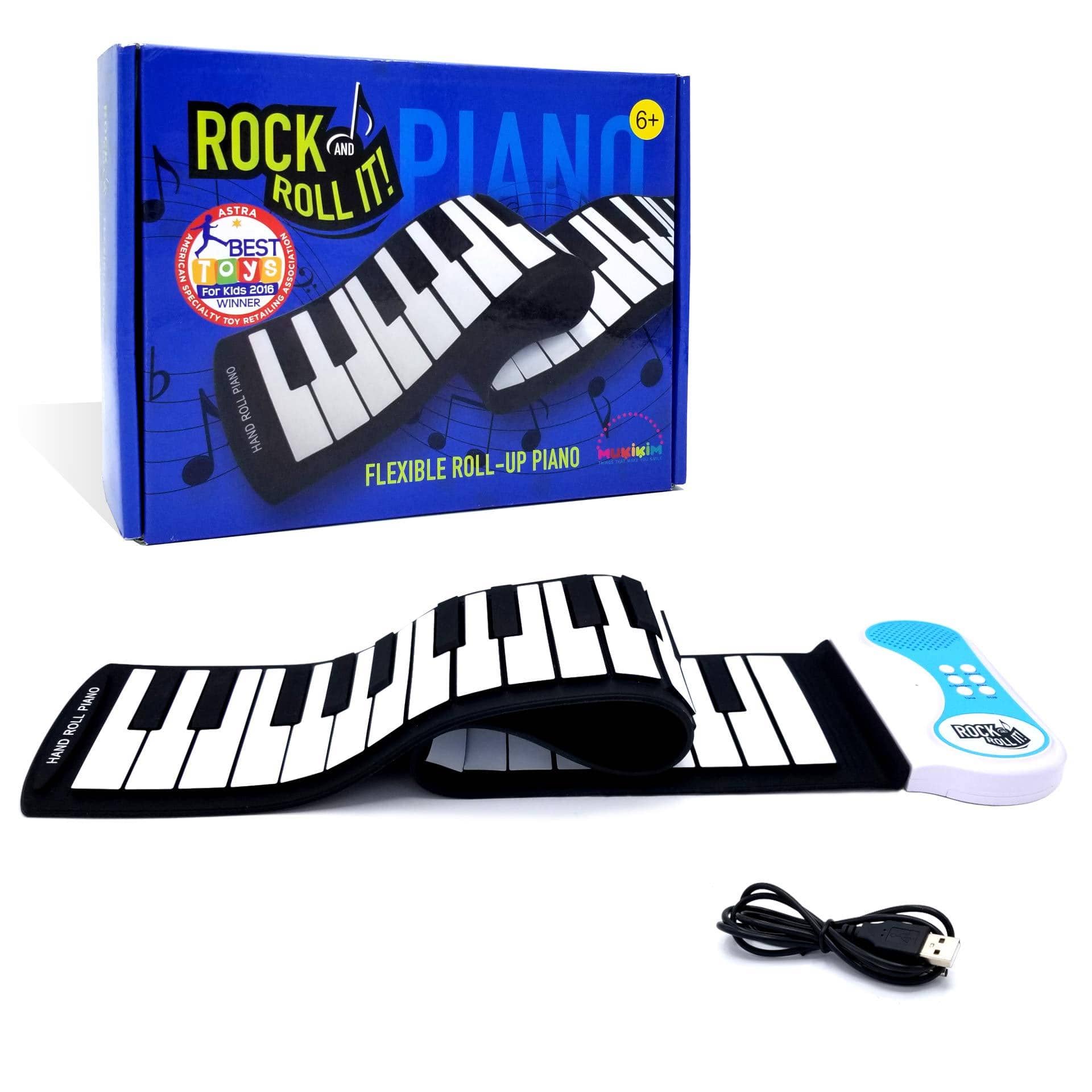 Rock and Roll It! Flexible Roll-Up Piano
