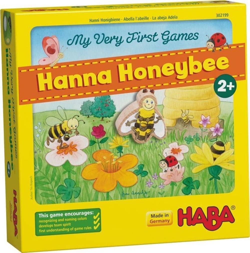 My Very First Games Hanna Honeybee - 2 Cooperative Color Die Games Ages 2+ (Made In Germany)-Kidding Around NYC