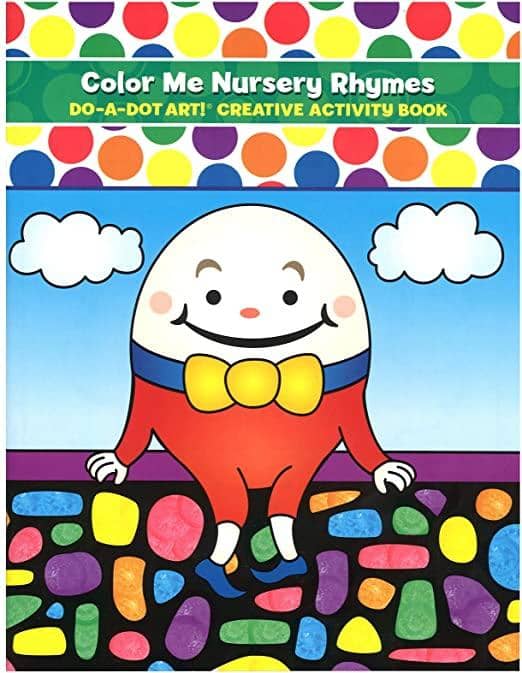 Do A Dot Art:Color Me Nursery Rhymes Coloring Book-Kidding Around NYC