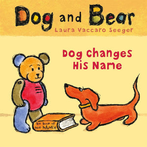 Dog Changes His Name (Dog And Bear Series) (Board Book)-Kidding Around NYC