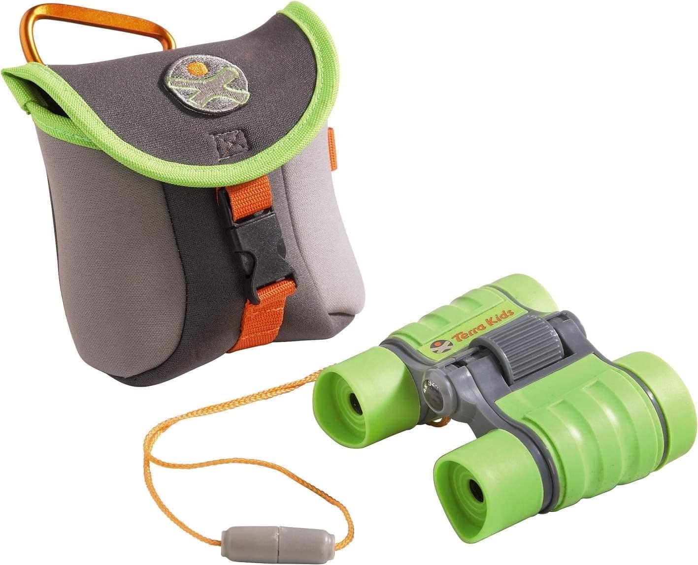 Terra Kids Binoculars - Appropriate For Children & Scouts - Hiking, Camping, Fishing, Ball Games - 4X30 Magnification With Compact Case-Kidding Around NYC