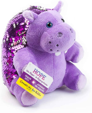 Mini Sequin Pet Hope The Hippopotamus-Kidding Around NYC