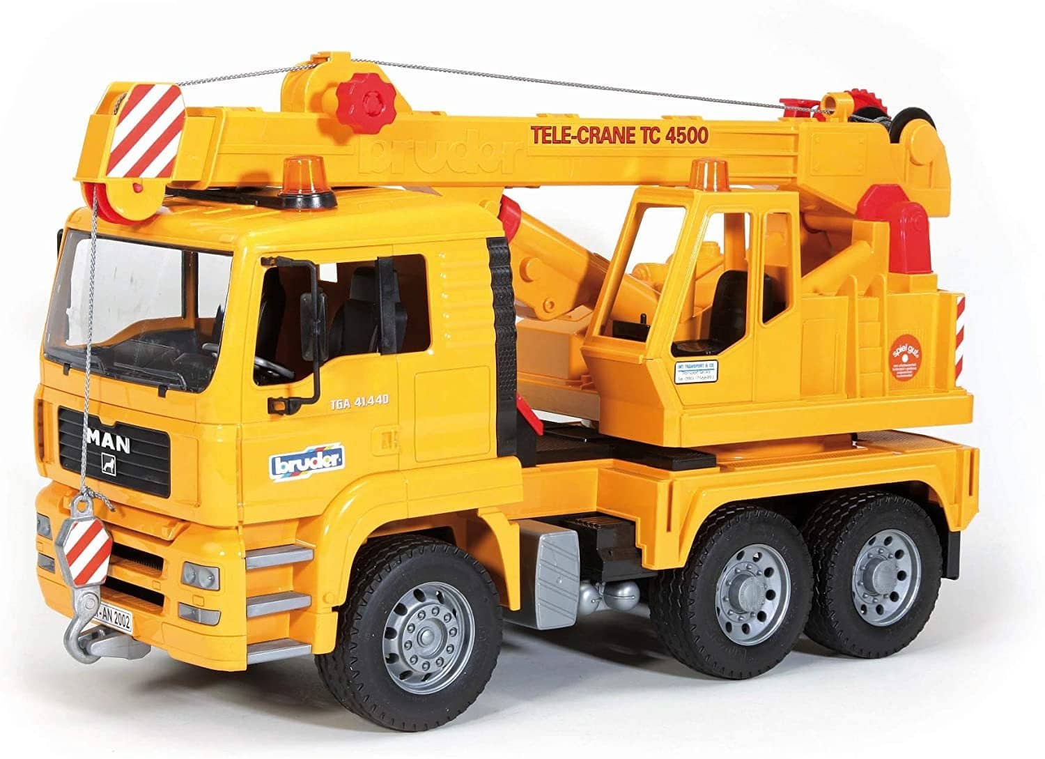 Bruder 02754 MAN TGA Crane Truck Vehicle-Kidding Around NYC