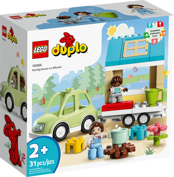 LEGO DUPLO 10986 Family House on Wheels