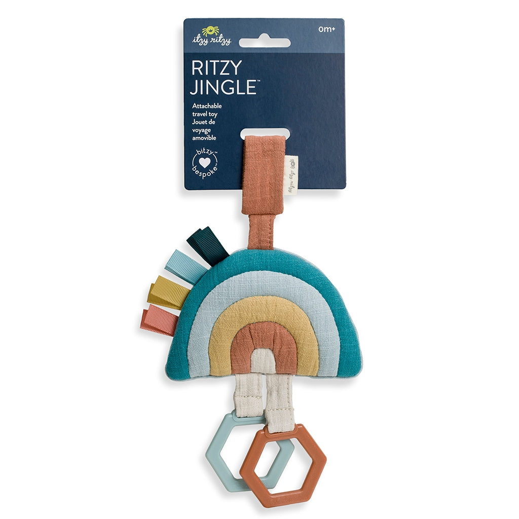 Ritzy Jingle™ Rainbow Attachable Travel Toy