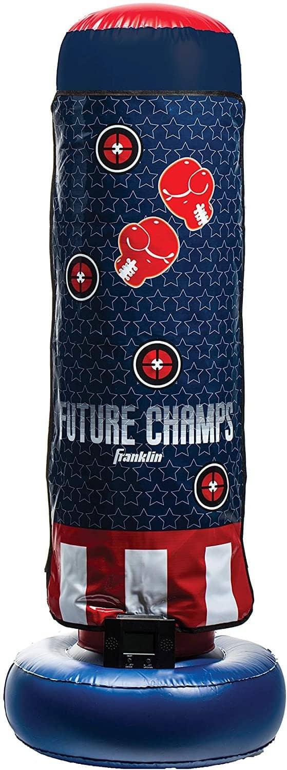 Franklin Sports: Future Champs Electronic Inflatable Boxing Bag-Kidding Around NYC