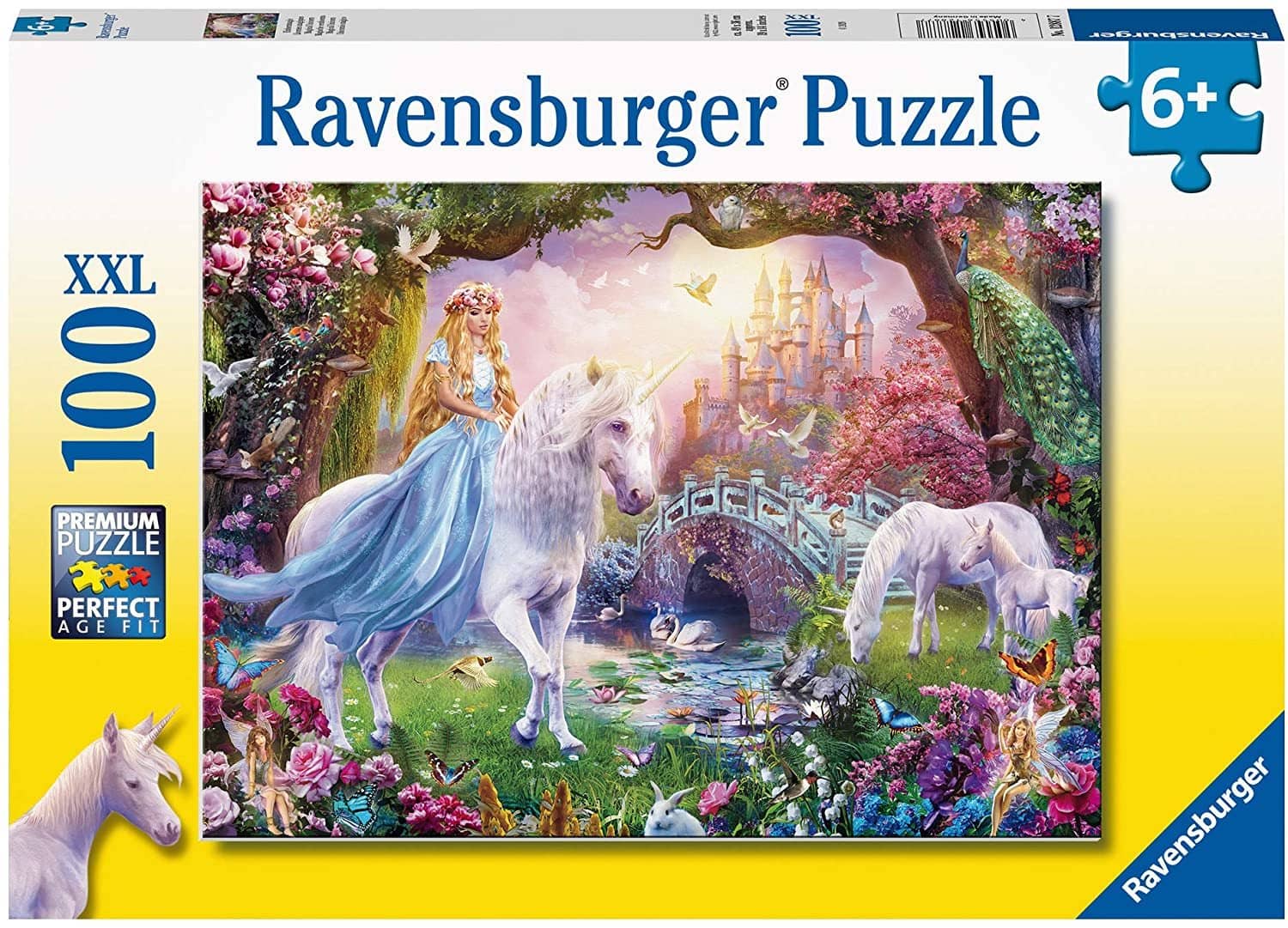 Ravensburger 12887: Unicorn Magic (100 Piece Jigsaw Puzzle)-Kidding Around NYC