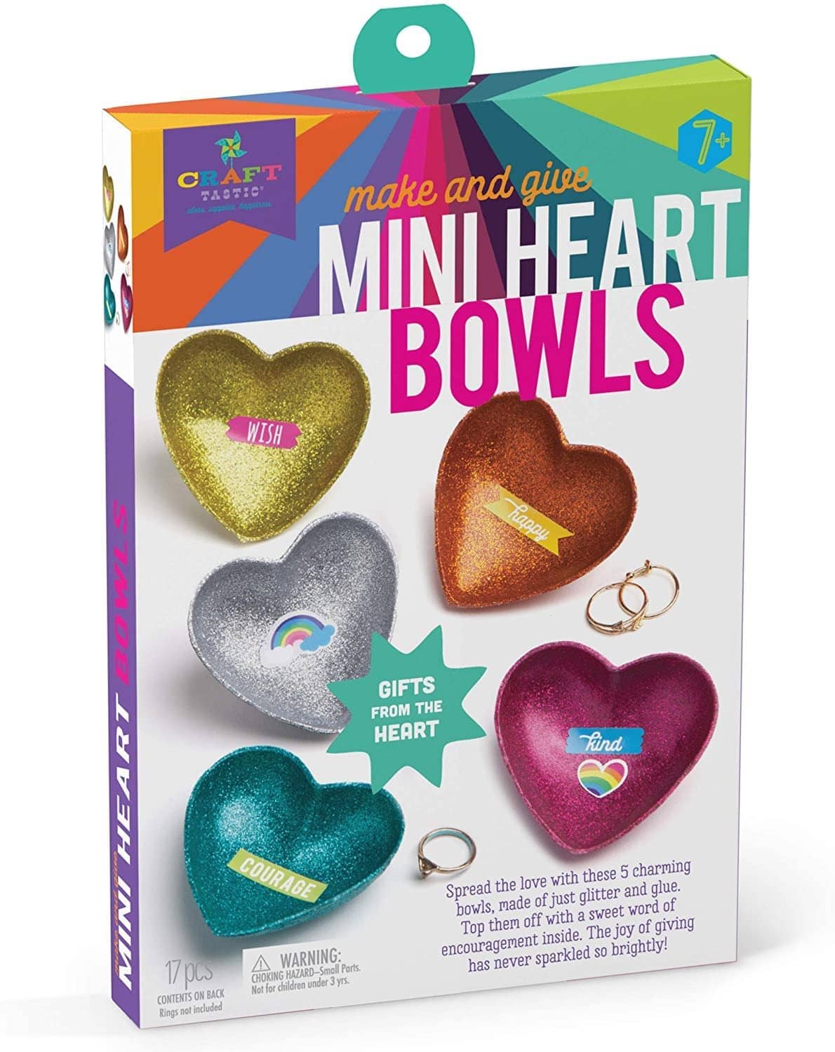 Mini Heart Bowls Kit-Kidding Around NYC