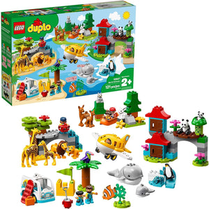 LEGO 10907: DUPLO: World Animals (121 Pieces) – Kidding Around NYC