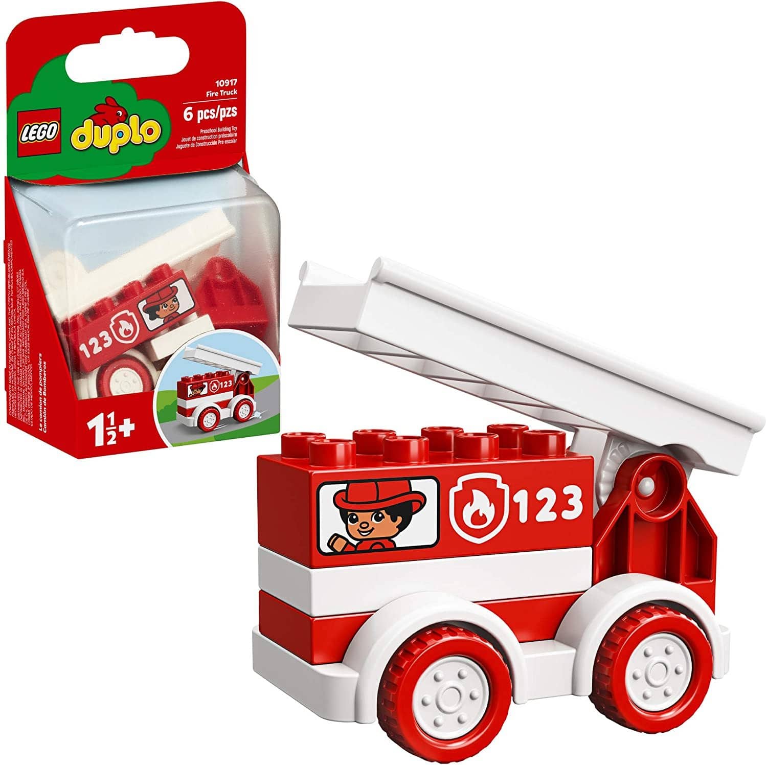 LEGO 10917: DUPLO: Fire Truck (6 Pieces)-Kidding Around NYC