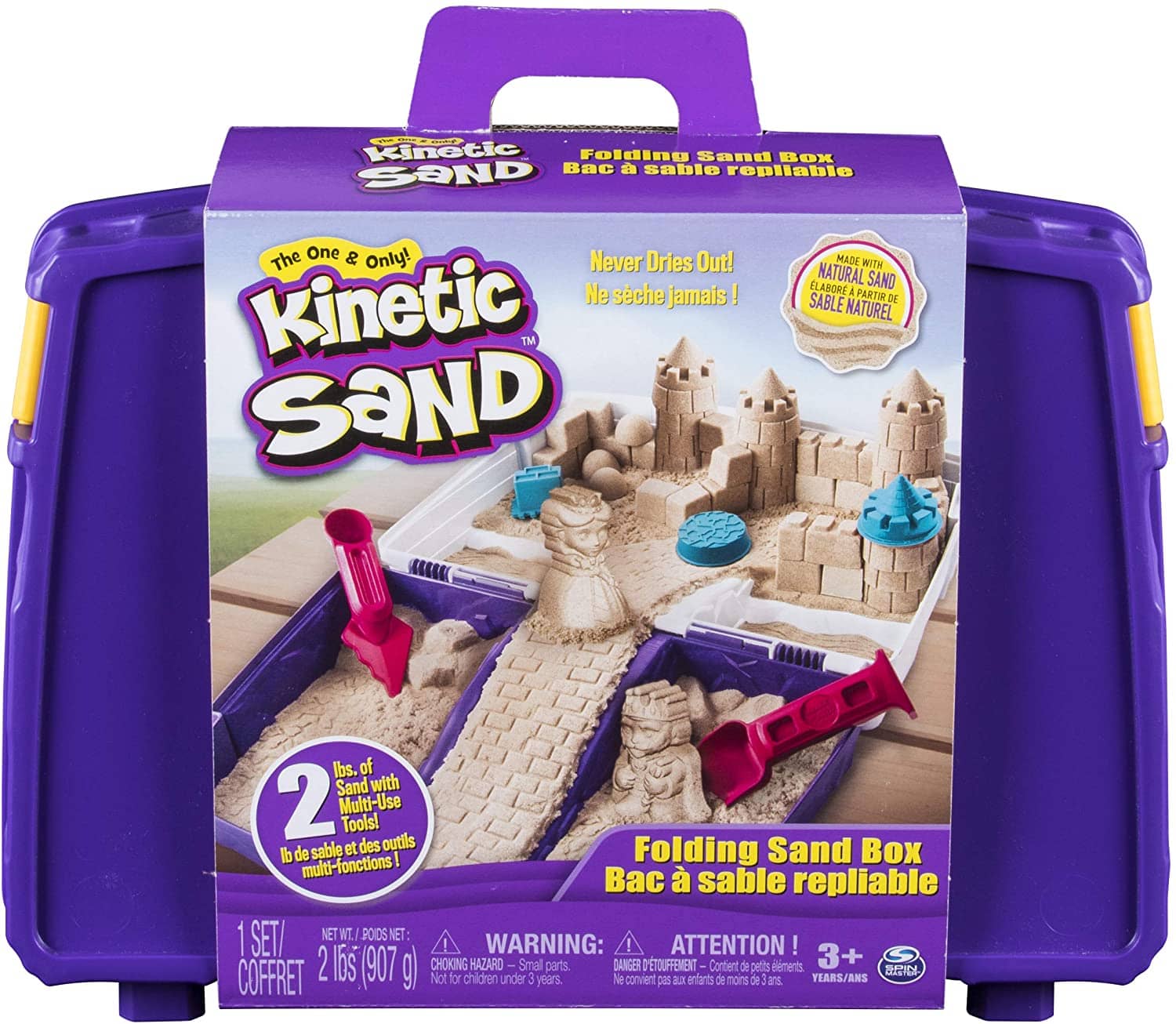 Kinetic Sand Folding Sand Box-Kidding Around NYC