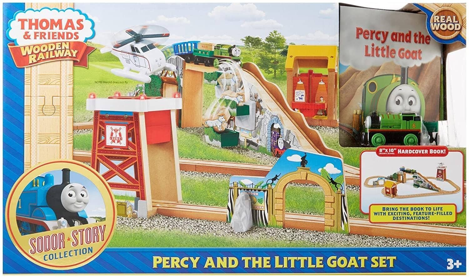 Thomas & Friends Wooden Railway: Percy And The Little Goat Set-Kidding Around NYC