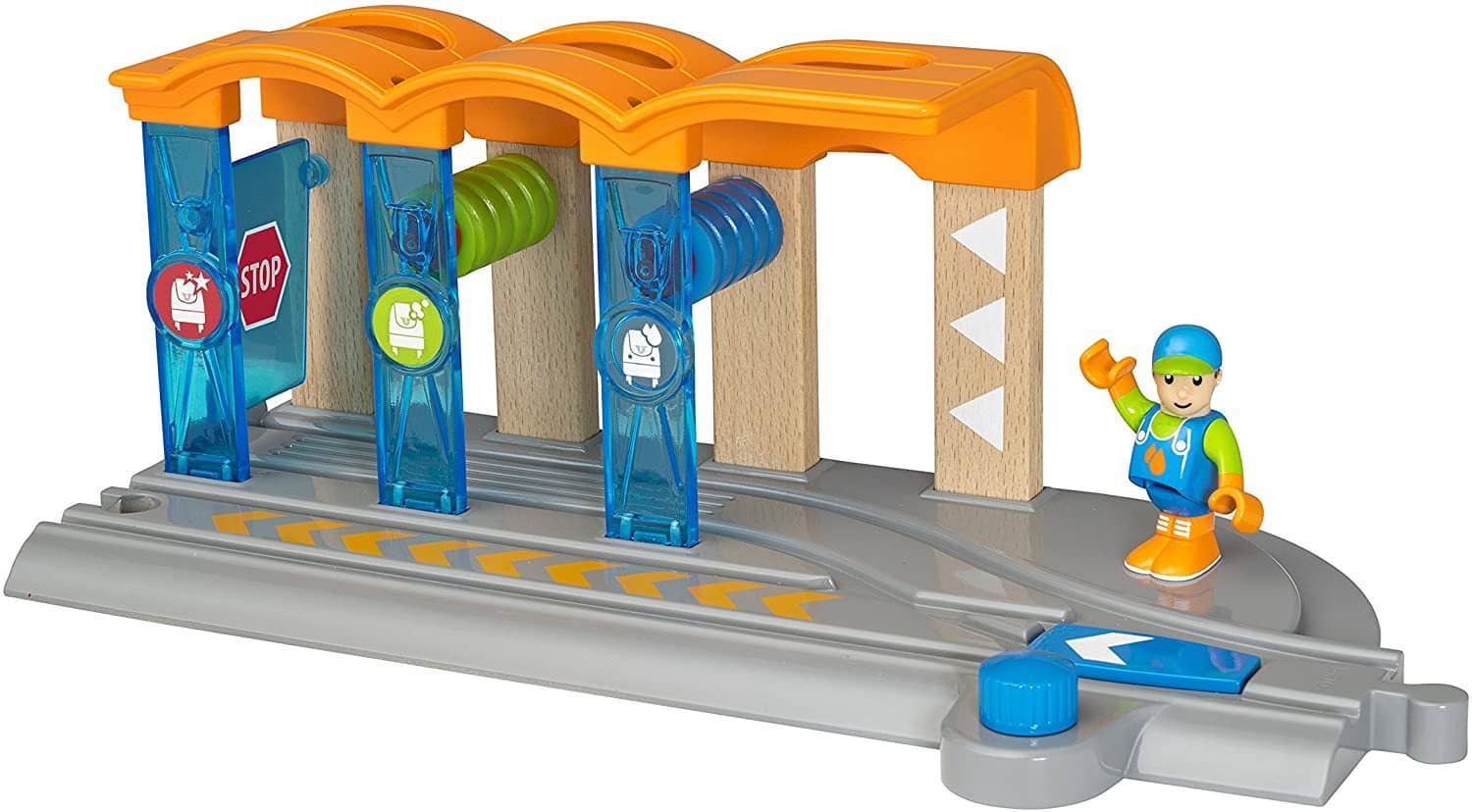 Brio World Smart Tech - 33874 Smart Washing Station | 2 Piece Toy Train Accessory For Kids Ages 3 And Up-Kidding Around NYC