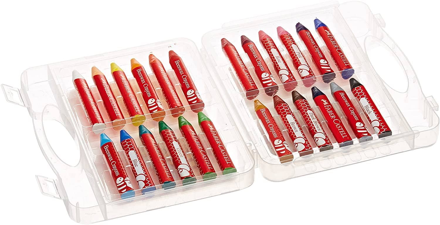 24 Brilliant Beeswax Crayons-Kidding Around NYC